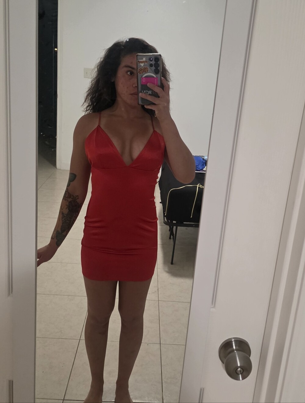 Sexy Red Mini Dress | Bodycon Party Dress | Date Night Cocktail Clubwear | Women